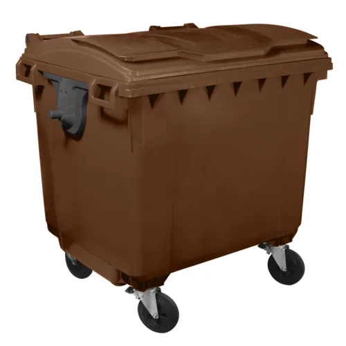 1100 liter 4-wheeled bins