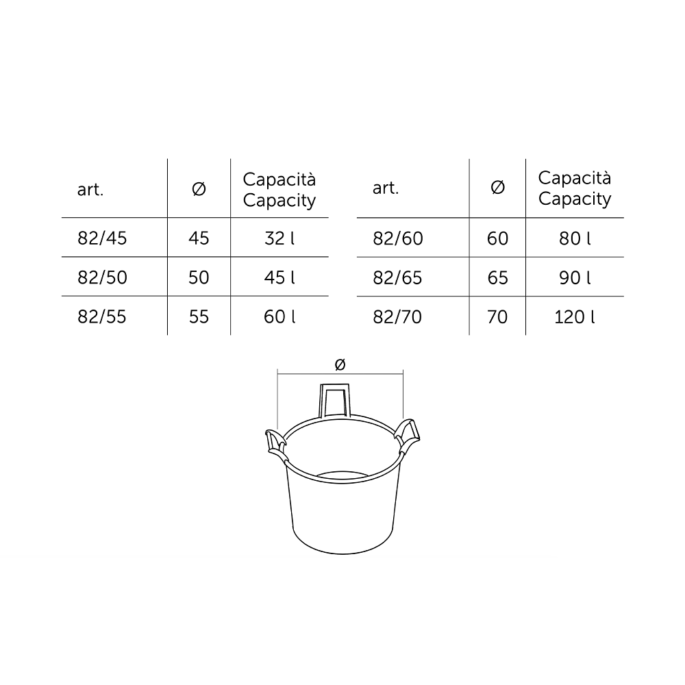 Mastelli tre manici - neutro - immagine 2